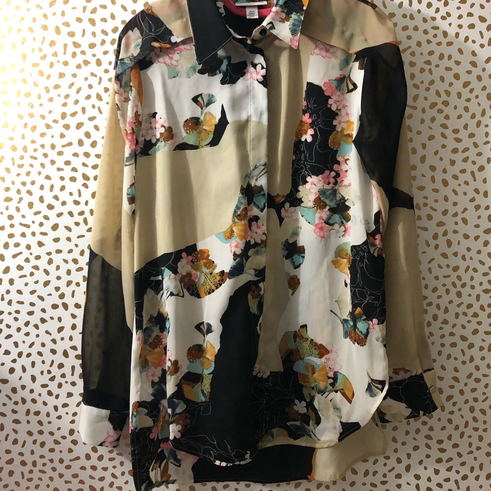 3.1 Phillip Lim for Target “Floral Paper” blouse